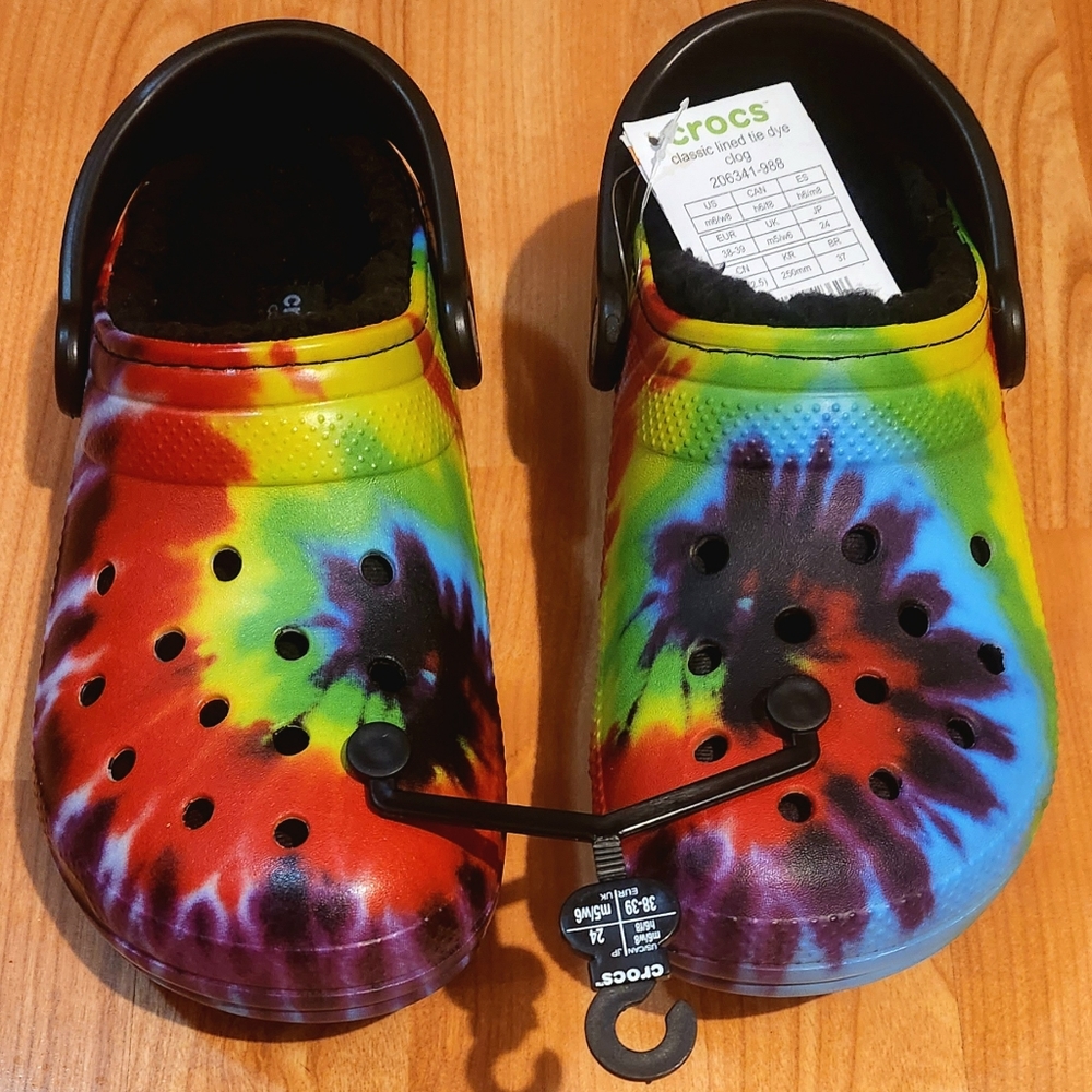 Cross Lined Tie Dye